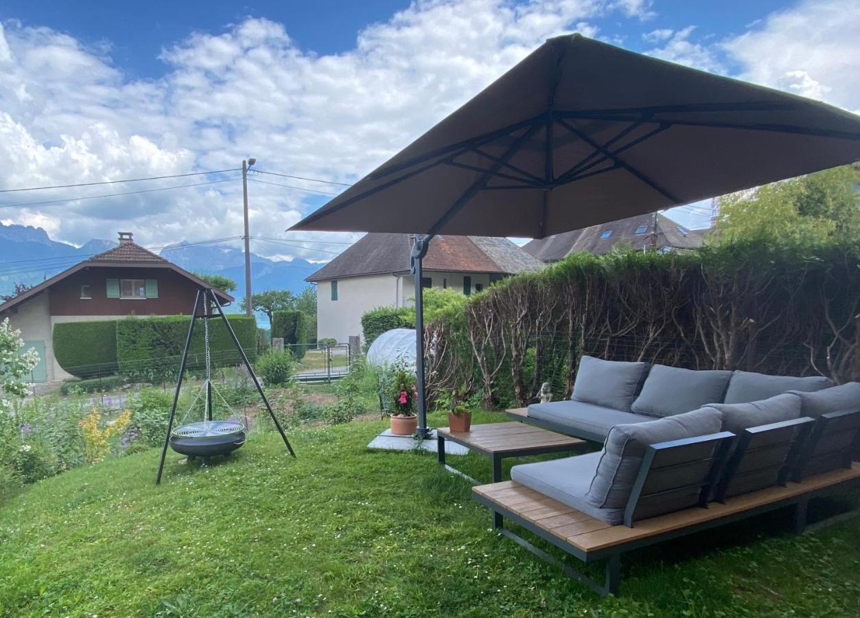 Appartement Au Calme Avec Vue Sur Les Montagnes. Sévrier Екстериор снимка